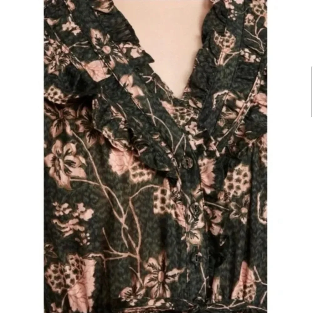 Ulla Johnson Romina Midi Dress in Balsam Sz 8 - Picture 5 of 5